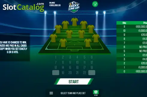 Οθόνη2. Lucky LineUp Κουλοχέρης 