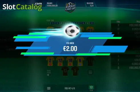 Οθόνη3. Lucky LineUp Κουλοχέρης 