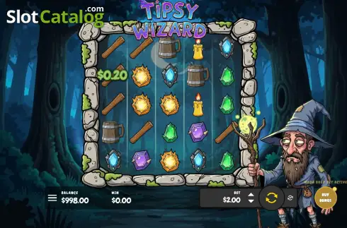 Οθόνη3. Tipsy Wizard Κουλοχέρης 