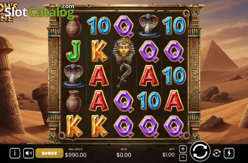 Οθόνη2. Pharaoh Fortune (Jojo Studio) Κουλοχέρης