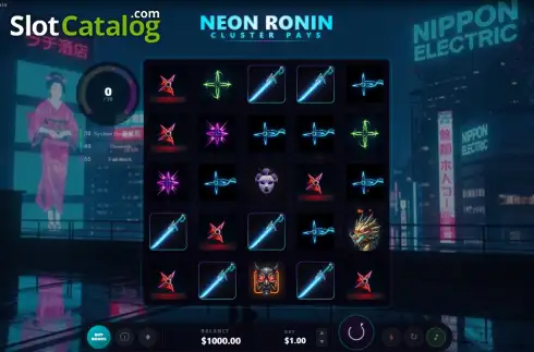 Οθόνη2. Neon Ronin Κουλοχέρης