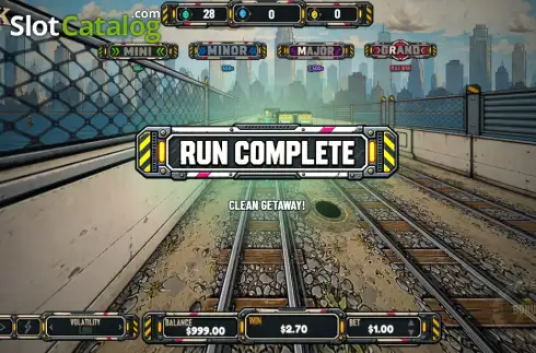 Οθόνη3. Railyard Runaway Κουλοχέρης 