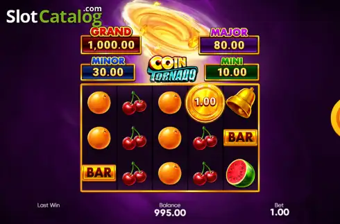 Οθόνη2. Coin Tornado Κουλοχέρης