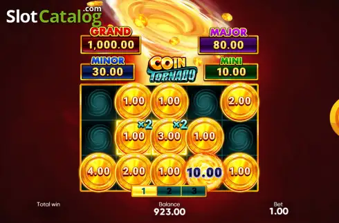 Οθόνη3. Coin Tornado Κουλοχέρης