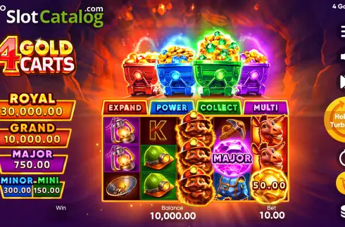 Οθόνη2. 4 Gold Carts Κουλοχέρης