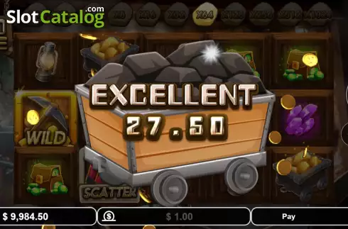Οθόνη3. Gold Mine (KingMidas Games) Κουλοχέρης