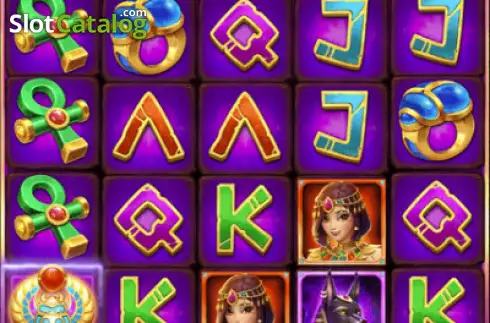 Οθόνη3. Cleopatra’s Treasure (KingMidas Games) Κουλοχέρης