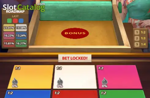 Οθόνη2. Colour Game Mega Bonus Κουλοχέρης