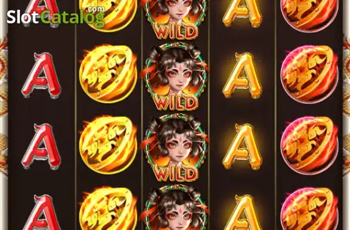 Οθόνη2. Flame of Fortune (KingMidas Games) Κουλοχέρης 