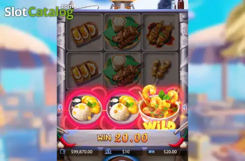 Οθόνη3. Tomyum Bonanza Κουλοχέρης