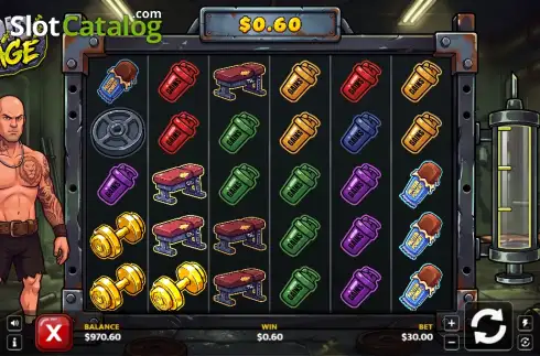 Οθόνη3. Roid Rage Κουλοχέρης 