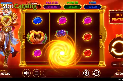 Οθόνη2. Voltage Blitz Zeus Up Κουλοχέρης