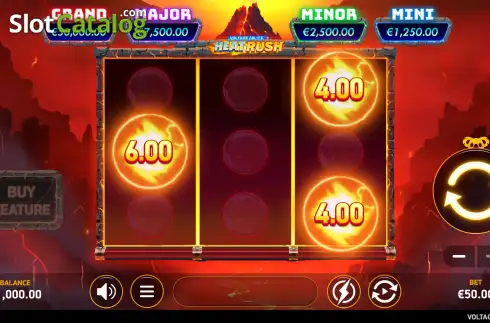 Οθόνη2. Voltage Blitz Heat Rush Κουλοχέρης