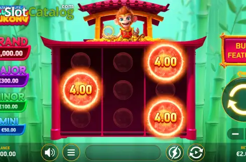 Οθόνη2. Voltage Blitz Lucky Wukong Κουλοχέρης
