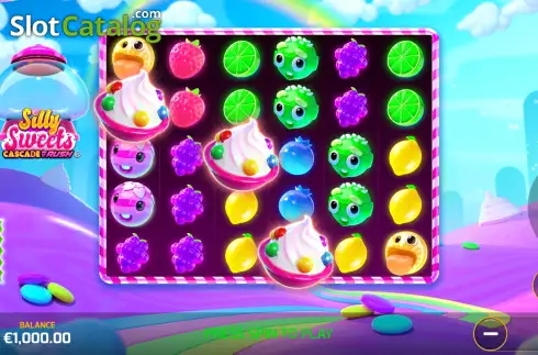 Οθόνη2. Silly Sweets Cascade Rush Κουλοχέρης 