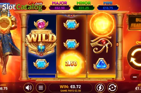 Οθόνη3. Voltage Blitz King Ra Κουλοχέρης