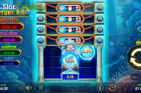 Οθόνη3. Voltage Blitz Neptune Rise Κουλοχέρης