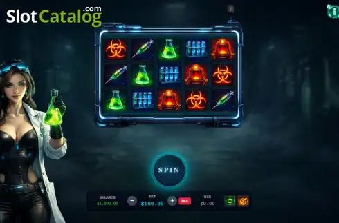 Οθόνη2. Crazy Lab Slots Κουλοχέρης