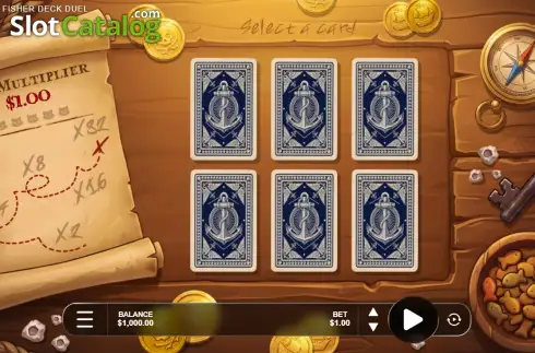Οθόνη2. Cat Fisher Deck Duel Κουλοχέρης 