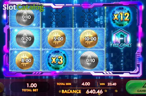 Οθόνη3. Crypto Coins Κουλοχέρης