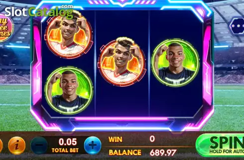 Οθόνη2. Goal Rush (Live22) Κουλοχέρης