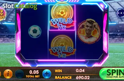 Οθόνη3. Goal Rush (Live22) Κουλοχέρης