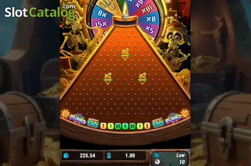Οθόνη2. Plinko Double Wheel Κουλοχέρης