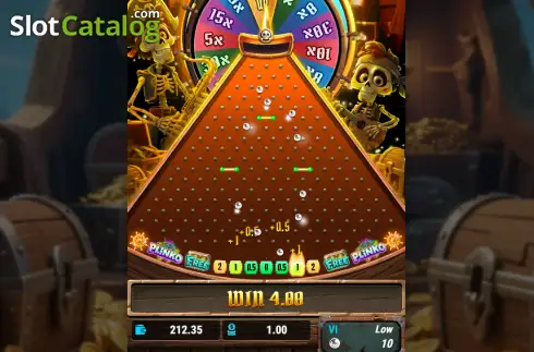 Οθόνη3. Plinko Double Wheel Κουλοχέρης