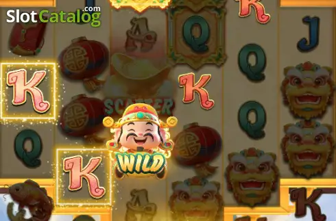 Οθόνη3. Caishen Mega Fortune Κουλοχέρης