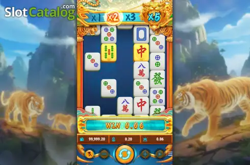 Οθόνη3. Mahjong Gold: Tiger Κουλοχέρης 