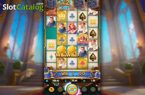 Οθόνη3. Royal Ace (Live22) Κουλοχέρης