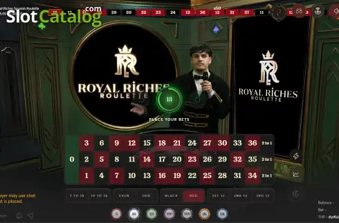 Οθόνη2. Royal Riches Spanish Roulette Κουλοχέρης