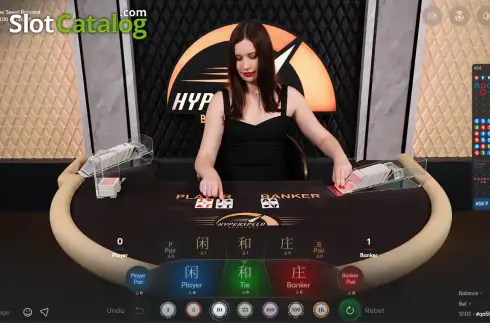 Οθόνη2. Hyper Speed Baccarat Κουλοχέρης