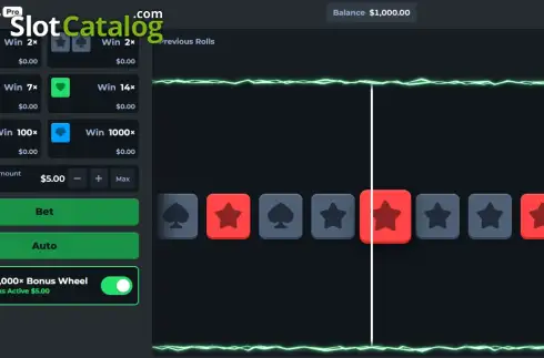 Οθόνη2. Roulette Pro (LK7.com) Κουλοχέρης