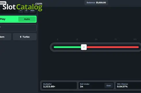 Οθόνη2. Dice 100000 Κουλοχέρης