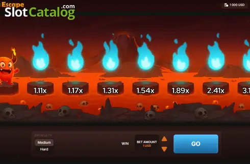 Οθόνη2. Lava Escape Κουλοχέρης