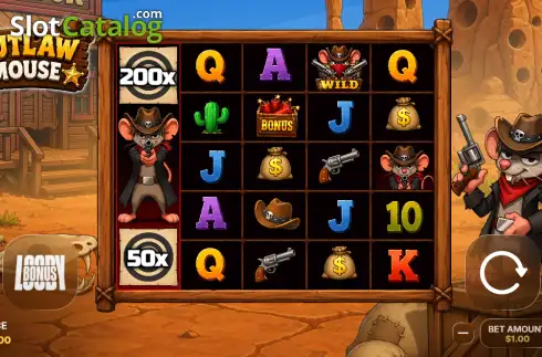 Οθόνη2. Outlaw Mouse Κουλοχέρης