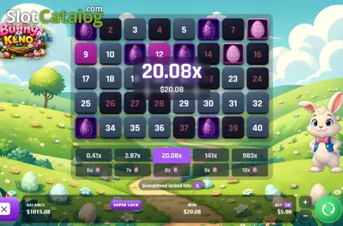 Οθόνη3. Bunny Keno Κουλοχέρης