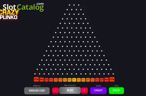 Οθόνη2. Crazy Plinko Κουλοχέρης