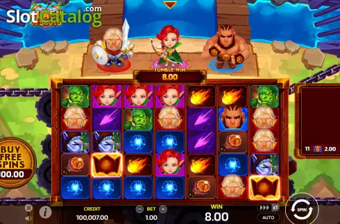 Οθόνη2. Clash of Slots Κουλοχέρης