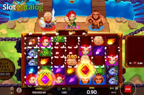 Οθόνη3. Clash of Slots Κουλοχέρης
