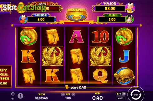 Οθόνη3. Buddah's Treasure Κουλοχέρης