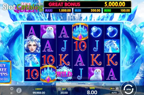 Οθόνη3. Ice Queen (Lucky Monaco) Κουλοχέρης