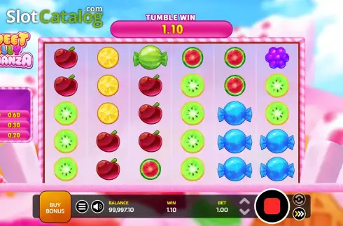 Οθόνη3. Sweet Jelly Bonanza Κουλοχέρης 