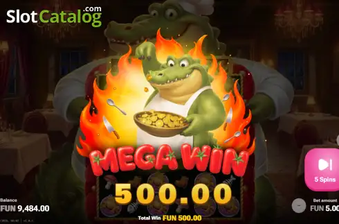 Οθόνη3. Chef Croco Κουλοχέρης