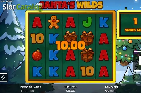 Οθόνη3. Santas Wilds Κουλοχέρης