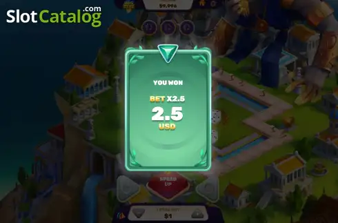 Οθόνη3. Crazy Zeus Run Κουλοχέρης