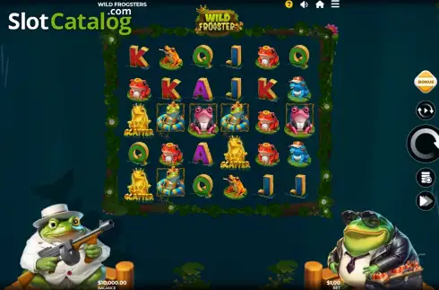 Οθόνη2. Wild Frogsters Κουλοχέρης
