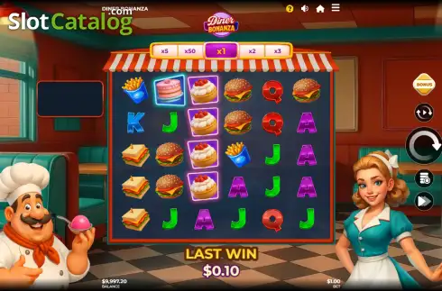 Οθόνη2. Diner Bonanza Κουλοχέρης