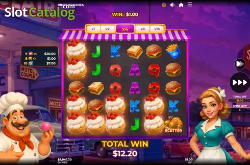 Οθόνη3. Diner Bonanza Κουλοχέρης